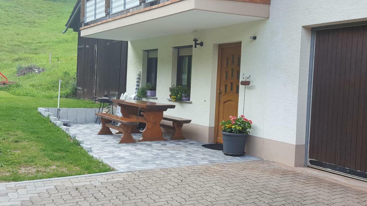 Apartamento Haus Am Eckle Kleines Wiesental Exterior foto